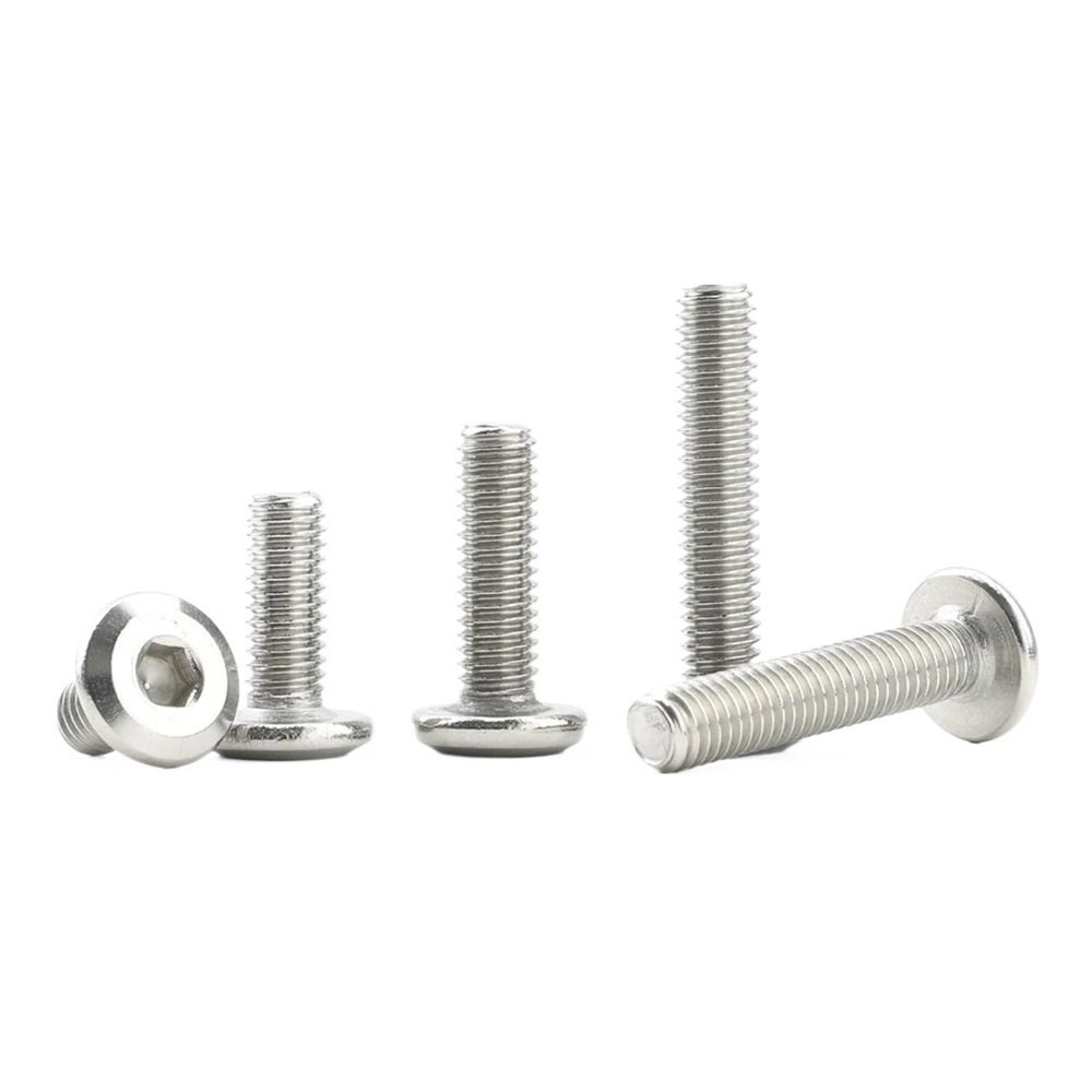 LIUDONGX Stainless Steel Flat Head Allen Screws - M4 M5 M6 M8 - 3-30 Pieces Countersunk Hex Socket Screws for Furniture (45m, M4 20pcs)