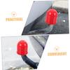 PLAFOPE 6pcs Trailer Hitch Ball Cover Durable Tow Ball Protector for Rvs and Car Trailers Full Coverage Against Dirt and Rain Reliable Hitch Accessories view 3