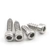 LIUDONGX 10-55pcs Hex Socket Tapping Screws M2 M2.6 M3 M3.5 M4 M5 M6 Stainless Steel Hexagon Socket Self Tapping Screw for Speakers (12mm, M4 30pcs) view 3