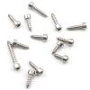 LIUDONGX 10-55pcs Hex Socket Tapping Screws M2 M2.6 M3 M3.5 M4 M5 M6 Stainless Steel Hexagon Socket Self Tapping Screw for Speakers (12mm, M4 30pcs) view 4