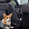 SUNQIQI Car Mesh Organizer for Honda CR-V 1995-2025 RD/RW,Seat Back Net Bag,Barrier of Backseat Pet Kids,Cargo Tissue Purse Holder,Driver Storage Elastic Netting Pouch,A-Big view 1
