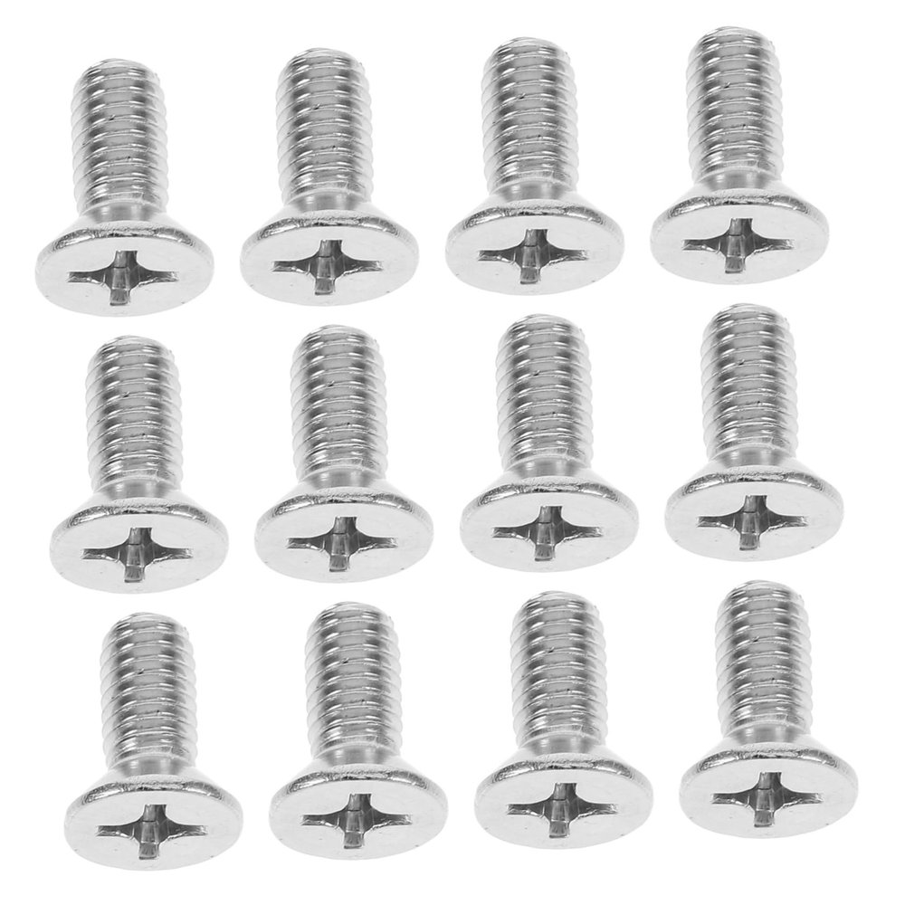 TINEASUR 12pcs Brake Disc Fixed Screws Sturdy Car Brake System Bolts Compatible Sturdy Disc Installation Kit for Reliable Performance