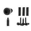 15/50pcs M2 M2.6 M3 M3.5 M4 M5 M6 Hexagon Socket Head Black Hexagon self Tapping Screws(30mm,M4 30pcs) view 3