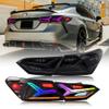 letsdate Taillights Compatible For 8th Gen(XV70) Camry L, LE, SE, XLE, XSE, TRD, Nightshade 2018-2024 w/Start-up Animation w/Amber Switchback Turn Signal, Multicolor DRL view 1