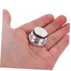 Cabilock 4pcs Car Lighter Caps Metal Lighter Dust Covers Fit Protectors for Vehicle Socket and Stylish Silver Design view 2