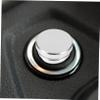 Cabilock 4pcs Car Lighter Caps Metal Lighter Dust Covers Fit Protectors for Vehicle Socket and Stylish Silver Design view 3