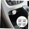 Cabilock 4pcs Car Lighter Caps Metal Lighter Dust Covers Fit Protectors for Vehicle Socket and Stylish Silver Design view 4