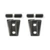 HBZGOXWK Carbon Fiber Exterior Hood Hinge Cover Trim Accessories 07+ Left Right for Jeep for Wrangler 2007-2017 for Wrangler JK 2018 CFEHHCTAFJWJ0 view 1