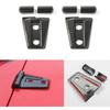 HBZGOXWK Carbon Fiber Exterior Hood Hinge Cover Trim Accessories 07+ Left Right for Jeep for Wrangler 2007-2017 for Wrangler JK 2018 CFEHHCTAFJWJ0 view 2
