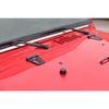 HBZGOXWK Carbon Fiber Exterior Hood Hinge Cover Trim Accessories 07+ Left Right for Jeep for Wrangler 2007-2017 for Wrangler JK 2018 CFEHHCTAFJWJ0 view 4