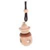 CVUTOVO Cute Wooden Car Air Diffuser Refillable Rearview Mirror Charm Unique Hanging Decor for Vehicles Portable Pendant for Women view 3