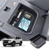 RUNROAD Center Console Organizer Tray Compatible with 2024 2025 2026 Toyota Land Cruiser Prado 250 / Lexus GX550 Accessories, Insert Armrest Storage Tray for Prado 250 GX 550 (Only Fit with Cool Box) view 1