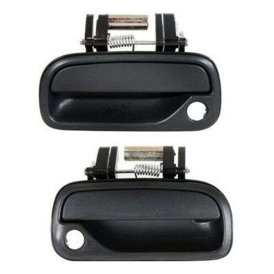 OHGGYQO Exterior Door Handle Front Textured for Toyota Tundra 2000-2006