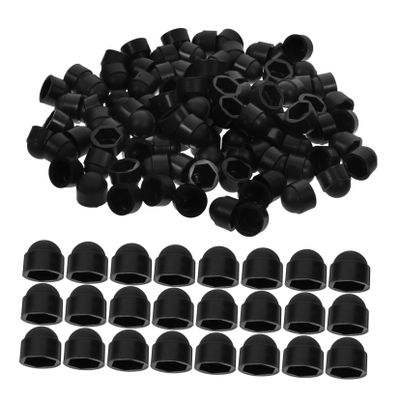 DECHOUS 100pcs Bolt Nut Covers Higher Dome Caps for Hexagon Nuts Water Easy Installation Screw for Heavy-Duty Use