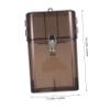 DOITOOL Box for Outdoor Use Extension Cord Cover Weatherproof Socket Cover Socket Case view 2