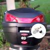 Amosfun Motorcycle Trunk Lock with Keys Universal Scooter Rear Storage Replacement for Electric Motorcycles Secure Tail Box Easy Installation view 4