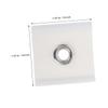 Amosfun 8pcs Rv Awning Eyelets Fasteners PVC Coated Fabric Easy Installation for Piping Rail Lightweight and Compact Rv Accessories for Camping and Outdoor Use view 2