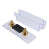 STOBAZA 100a Car Audio Fuse Holder Bolt-type Automotive Fuse Holders Tone Plated High Conductivity view 1