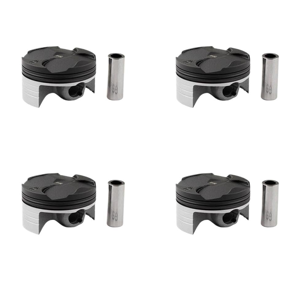 4 Sets Motorcycle Cylinder Bore Standard Plus 100 Size 67 67.5 68mm Piston Rings Complete Kit Compatible With CBR600 F5 2003 To 2006(4 sets 67mm)