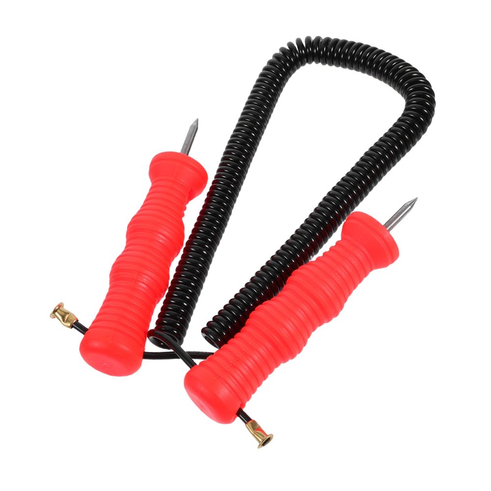 YARNOW Ice Fishing Chisel Orange Neck Strap Portable Tool for Ice Breaking Fishing and Snow Removal Lightweight Handheld Design for Outdoor Activities