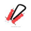 YARNOW Ice Fishing Chisel Orange Neck Strap Portable Tool for Ice Breaking Fishing and Snow Removal Lightweight Handheld Design for Outdoor Activities view 2