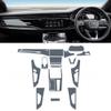 Car Interior Film Dashboard Piano Board Shift Center Console Anti-Scratch Transparent TPU Protection Film Accessoriesfor Audi SQ8 2022-2025 (Style for RHD) view 2