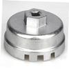 Amosfun Professional Aluminum Alloy Oil Filter Wrench for Automotive Use Durable Silver Anodized Finish Compatible with Various Oil Filter Housings Essential Tool for Efficient Oil view 2