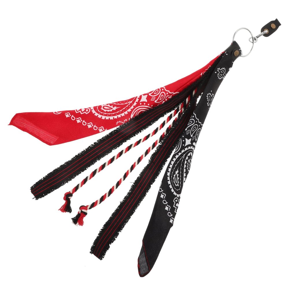 Homoyoyo Motorcycle Handlebar Fringe Grip Easy Install Motorcycle Gear for Women Motorbike Handlebar Tassel Streamers Ribbons