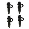 4 Sets Motorcycle Brake Bleeder Screw Bolt Kit for Caliper Oil Drain Compatible with Harley- Sturdy and Reliable Accessories view 1