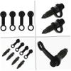 4 Sets Motorcycle Brake Bleeder Screw Bolt Kit for Caliper Oil Drain Compatible with Harley- Sturdy and Reliable Accessories view 3