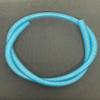 Fuel Line High Pressure Handles Up To 200 PSI 3 Foot Length 3/8 Inch Inner Diameter x 9/16 Inch Outer Diameter Transparent Blue Nylon Interbraid Polyurethane view 1