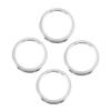 MAGICLULU 4pcs Hub Centric Rings to Hub Spacer Rings for Car Wheel Aluminum Alloy Center Bore Adapter view 1