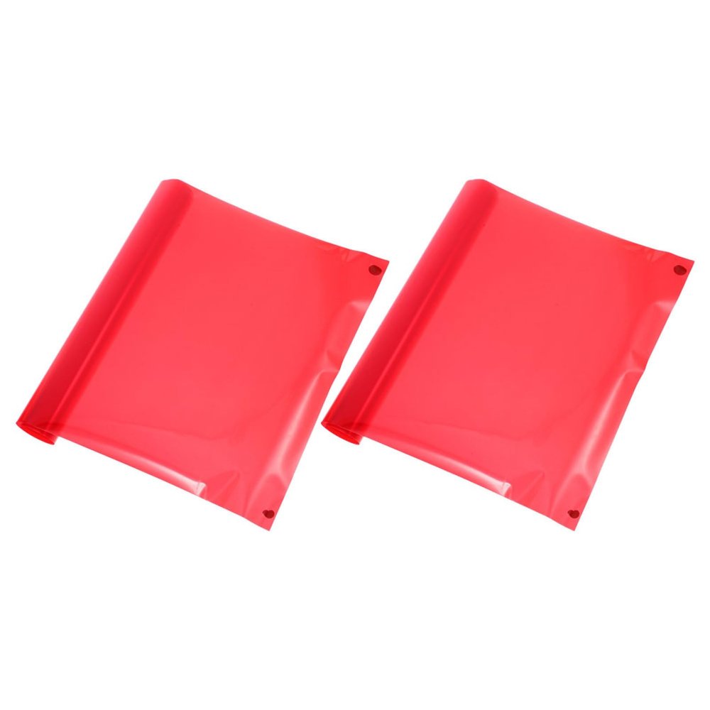 CVUTOVO 2pcs Red Tinting Film for Headlight Fog Light Color Changing Film for Car Truck SUV Modification Easy to Install