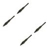 Replacement 4 Glow Plugs For Part 19077-65510 19077-65511 19077-65512 view 1