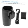 SWOOMEY Car Headrest Trash Can Portable Hanging Garbage Holder for Car Compact Automotive Trash Bin Sleek Design for Backseat Storage and Easy Access view 3