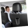 SWOOMEY Car Headrest Trash Can Portable Hanging Garbage Holder for Car Compact Automotive Trash Bin Sleek Design for Backseat Storage and Easy Access view 4