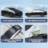 All Weather Car Cover Custom fit for Land Rover Defender 90 2020-2024,Car Cover for Hail Protection,All-Weather Protection, Nighttime Warning, Crash and Tear Resistant view 4