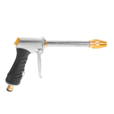 VOSAREA High Pressure Water Gun Head Spray Nozzle Metal Hose Nozzle for Car Washing Garden Sprayer Gun