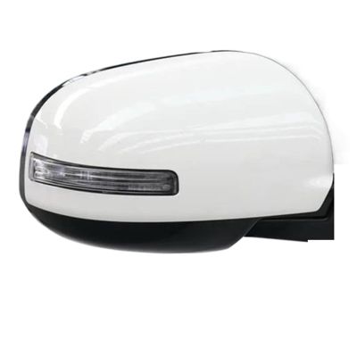 carLLL Wing Mirror Cover Cap White Car Right Door Side Rear View Wing Mirror Cover Cap, for Mitsubishi, for Outlander 2013 2014 2015 2016 2017 2018 2019 2020 Covers Car Mirrors