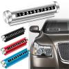 YQBHGB Metal Car Temporary Parking Card Universal Rotate Phone Number Plate Roller Adjustment Alloy Stickers Park Auto Accessories Set of 2(Black) view 2