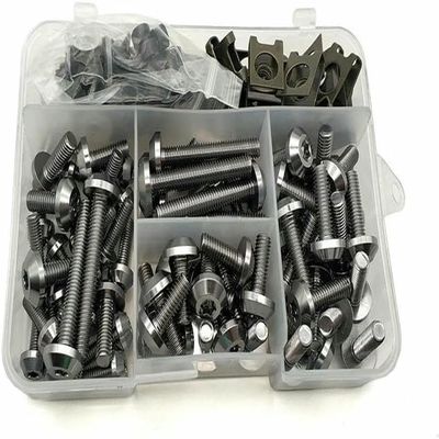 prebnhuyg 175Pcs Motorcycle Nuts Kit Fastener Clips Screw for CBR1000F CBR 1000F SC24 1993-1998 Motorbike Fairing Bolts Parts and Accessories