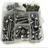 prebnhuyg 175Pcs Motorcycle Nuts Kit Fastener Clips Screw for CBR1000F CBR 1000F SC24 1993-1998 Motorbike Fairing Bolts Parts and Accessories view 1
