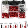 prebnhuyg 175Pcs Motorcycle Nuts Kit Fastener Clips Screw for CBR1000F CBR 1000F SC24 1993-1998 Motorbike Fairing Bolts Parts and Accessories view 3