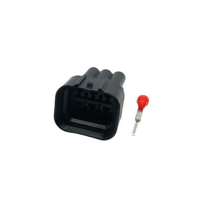 CHAOF 1 Set 6 Pin Accelerator Throttle Pedal Connector Male Female Cable Plug for C6S-194G 6189-0029(Army Green,1 Set)