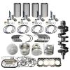 Giuqa C240 Overhaul Rebuild Kit + Crankshaft For Isuzu C240 Engine TCM For HYSTER H25-35XL H40-60XL Forklift 3 GroovePiston Height 84.5mm 8-94326-225-0 8-97176-864-0 view 1
