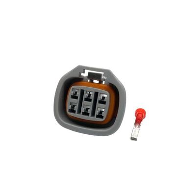 CHAOF 1 Set 6 Pin Accelerator Throttle Pedal Connector Male Female Cable Plug for C6S-194G 6189-0029(Gray,1 Set)