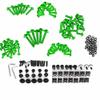 prebnhuyg Motorcycle Fairing Bolt Kit Motorcycle Modified Parts for CBR600F 2001 2002 2003 2004 2005 2006 2007 2008-2013 Windscreen Fasteners Screws Set view 1