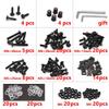 prebnhuyg Motorcycle Fairing Bolt Kit Motorcycle Modified Parts for CBR600F 2001 2002 2003 2004 2005 2006 2007 2008-2013 Windscreen Fasteners Screws Set view 4