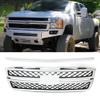 MIC Front Grille & Hood Molding Trim for 2011-2014 Silverado 2500HD 3500HD view 1