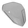 DECHOUS Motorcycle Windshield Compatible Plastic Wind Deflector Front Windscreen for Motorbike Protection view 1